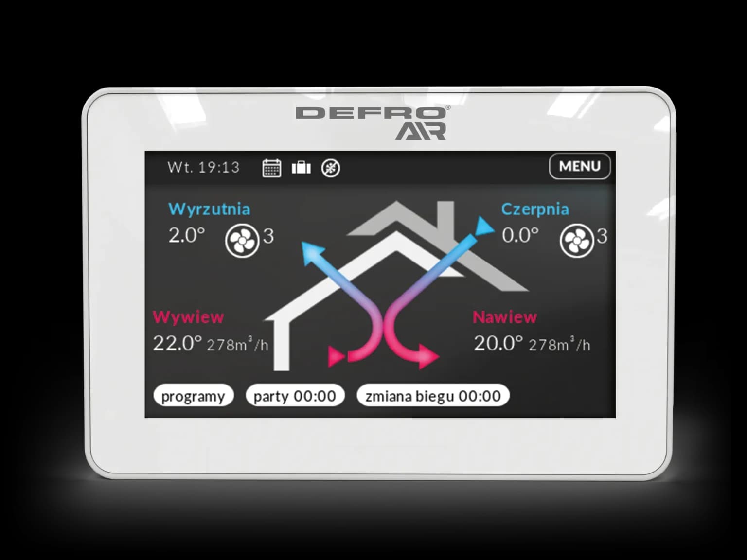 Rekuperator Defro DRX V — Rekuperatory