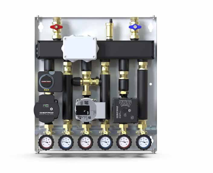 System grup pompowych DCM 20 DEFRO — Armatura instalacyjna