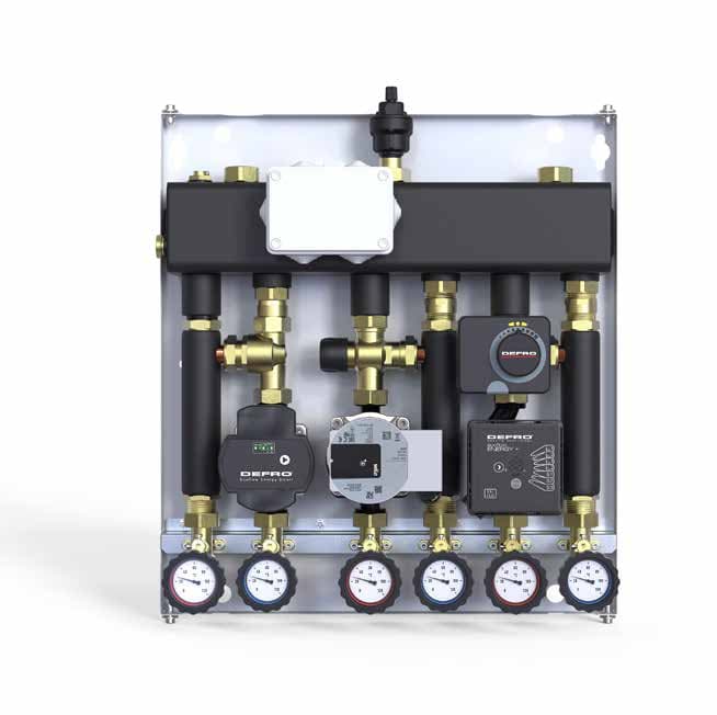 System grup pompowych DCM 20 HYBRID DEFRO — Armatura instalacyjna