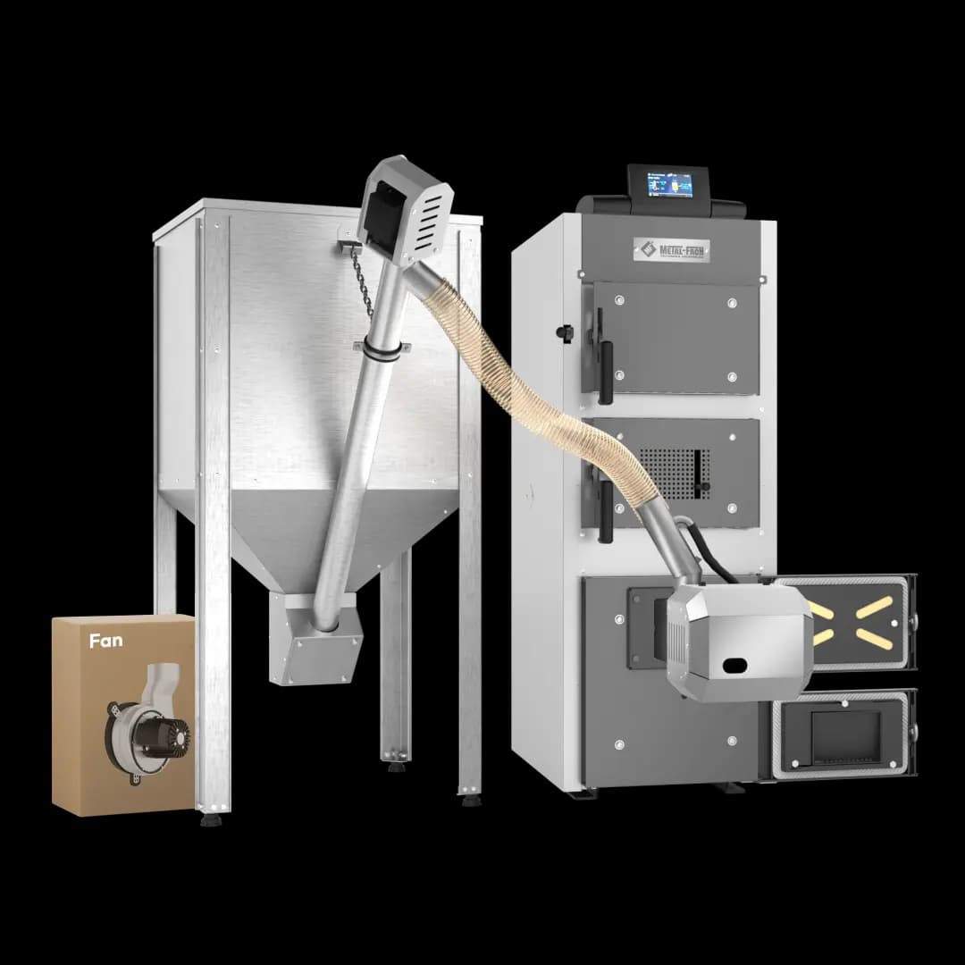 Kocioł Zgazowujący/Pellet Metal-Fach SEMAX BASIC DUO PLUS